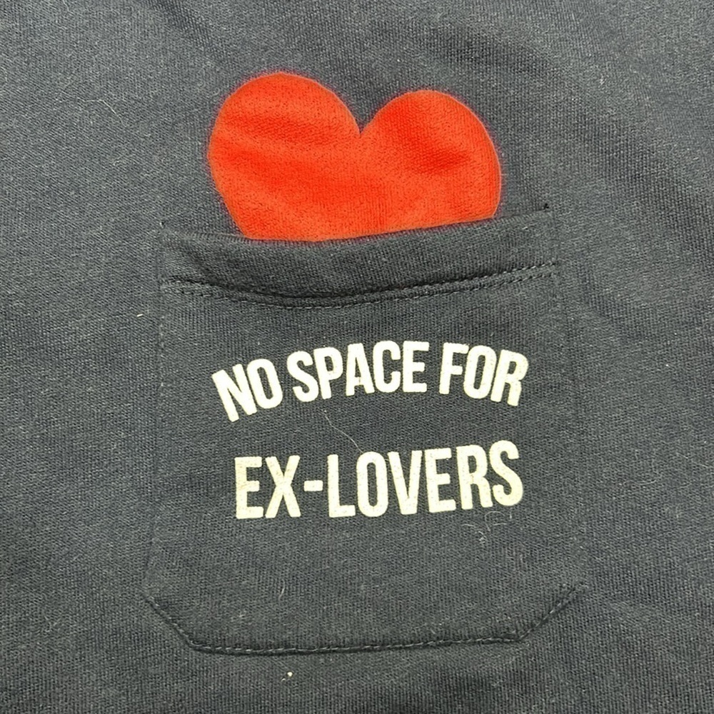 Zara No Space for Ex-Lovers Y2K Streetwear Indie Grunge Crewneck Graphic Sweater - Picture 4 of 7
